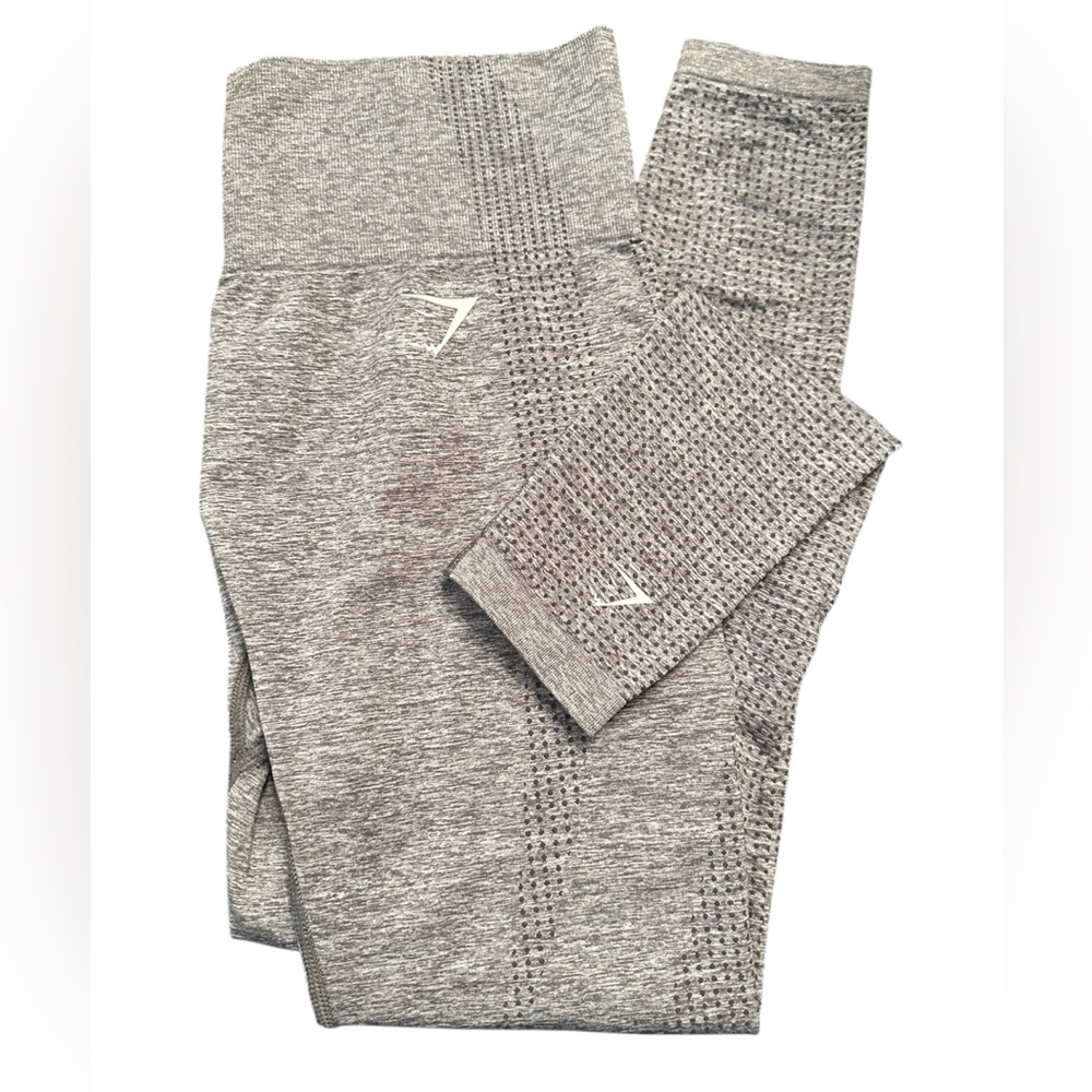 Gymshark Heather Gray Active Leggings - Picture 3 of 4